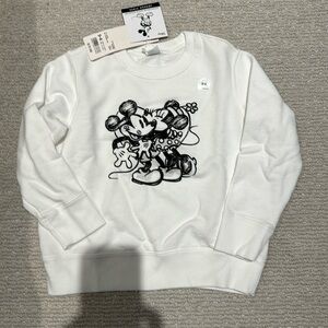 Joshua vides uniglo Mickey sweatshirt new